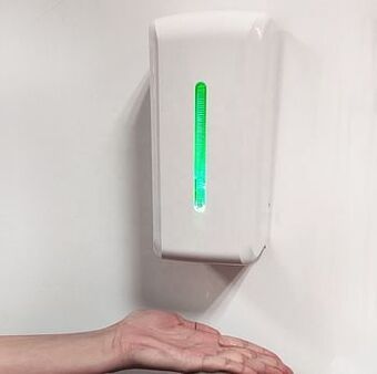 Berca Shoes Viruskillers Ontsmettingsmiddel Covid 19-Automatische Alcohol Dispenser 850 Ml - Wit aanbieding