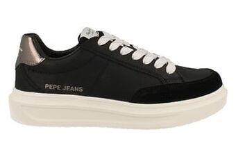 Berca Shoes Pepe Jeans Sneaker Laag Dames Abbey Top - Zwart aanbieding