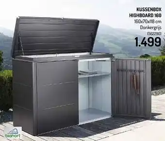 Kussenbox highboard 160