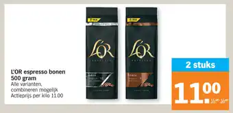L'Or espresso bonen 500 gram