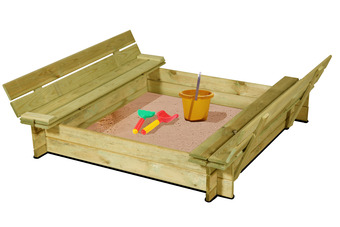 Gardenas Houten Zandbank Met Bankjes