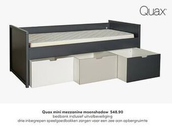 Baby & Tiener Quax mini mezzanine moonshadow aanbieding
