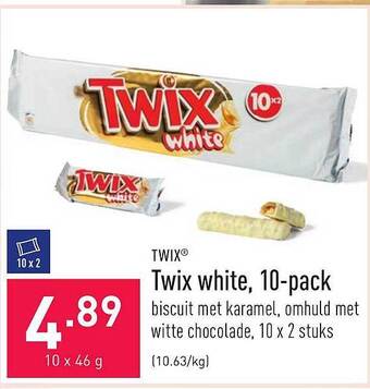 ALDI Twix White aanbieding