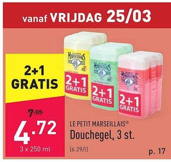 ALDI Douchegel aanbieding