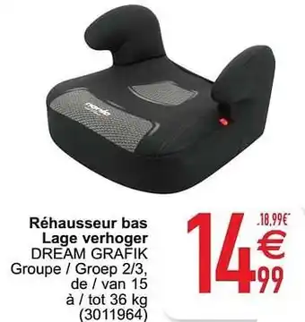 Cora Réhausseur bas lage verhoger dream grafik aanbieding
