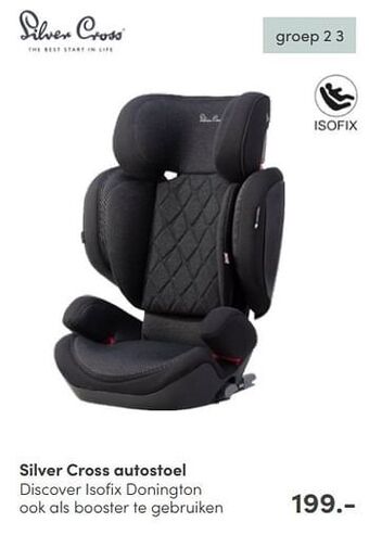 Baby & Tiener Silver cross autostoel discover isofix donington aanbieding