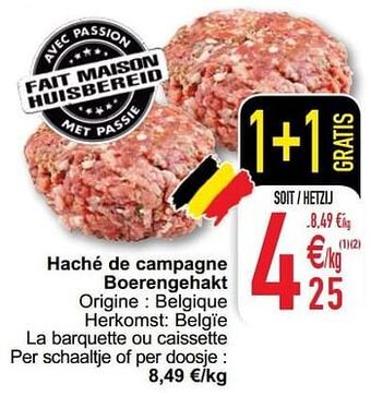 Cora Haché de campagne boerengehakt aanbieding