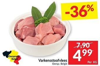 Intermarché Varkensstoofvlees aanbieding