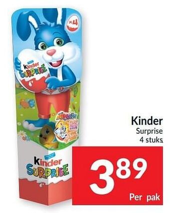 Intermarché Kinder surprise aanbieding