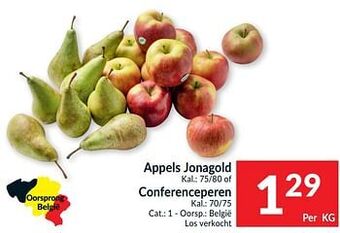 Intermarché Appels jonagold of conferenceperen aanbieding