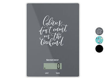 Lidl SILVERCREST® Digitale keukenweegschaal, incl. batterijen aanbieding