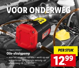 Lidl Ultimate Speed Olie-afzuigpomp aanbieding