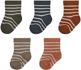 HEMA HEMA Babysokken Rib - 5 Paar Multi (multi) aanbieding