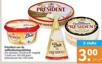 Albert Heijn Président Van De Zelfbedieningsafdeling aanbieding