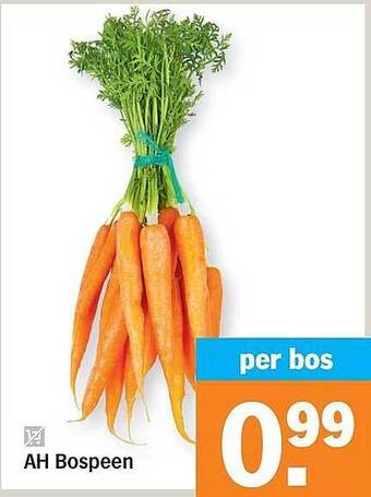 Albert Heijn Ah Bospeen aanbieding