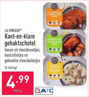 ALDI Kant En Klare Gehaktschotel aanbieding