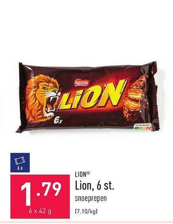 ALDI Lion aanbieding
