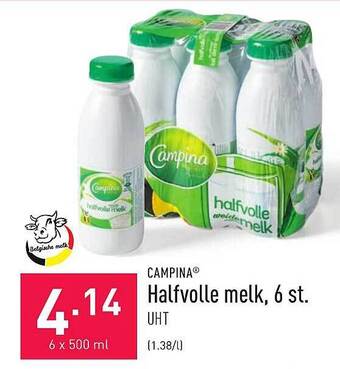 ALDI Halfvolle Melk aanbieding