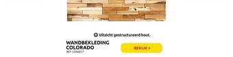 Brico Wandbekleding Colorado aanbieding