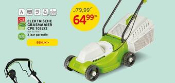 Brico Elektrische Grasmaaier Cpe 1032 2 aanbieding