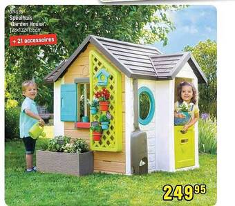 Happyland Speelhuis Garden House aanbieding