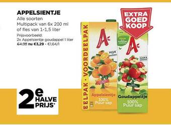 Jumbo Appelsientje aanbieding