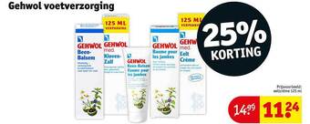 Kruidvat Gehwol Voetverzorging aanbieding