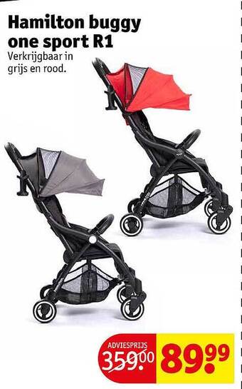 Kruidvat Hamilton Buggy One Sport R1 aanbieding