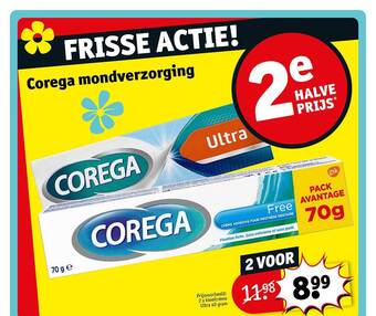 Kruidvat Corega Mondverzorging aanbieding