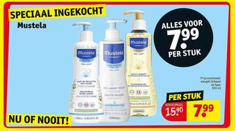 Kruidvat Mustela Wasgel Lichaam En Haar aanbieding