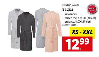 Lidl Badjas aanbieding
