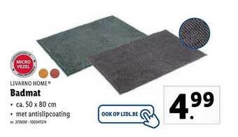 Lidl Badmat aanbieding