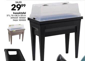 Yess Kweektafel aanbieding