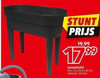 Yess Kweektafel aanbieding