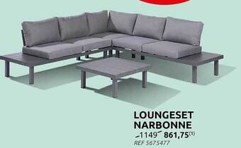 Brico Loungeset Narbonne aanbieding