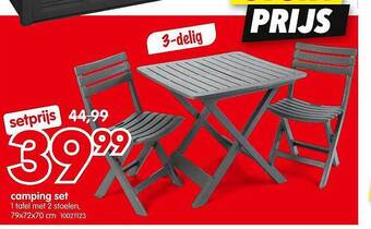 Yess Camping Set aanbieding