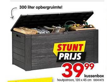 Yess Kussenbox aanbieding