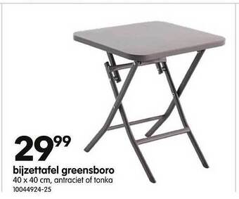 Yess Bijzettafel Greensboro aanbieding