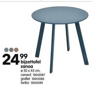 Yess Bijzettafel Sanoa aanbieding