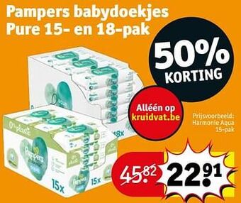 Kruidvat Harmonie aqua aanbieding