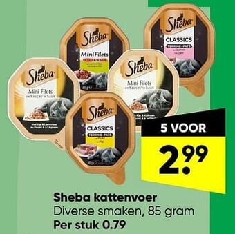 Sheba kattenvoer