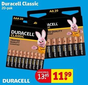 Kruidvat Duracell classic aanbieding