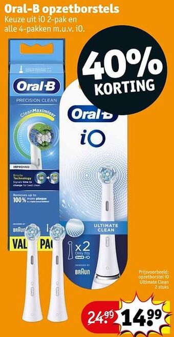 Kruidvat Opzetborstel io ultimate clean aanbieding
