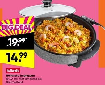 Big Bazar Hollandia hapjespan aanbieding