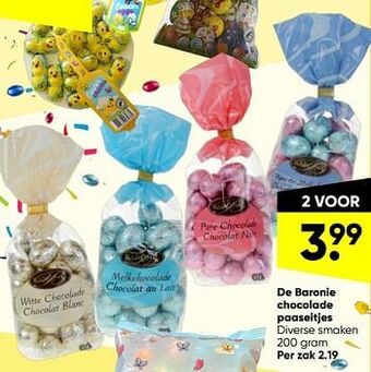 De baronie chocolade paaseitjes