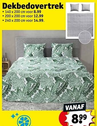 Kruidvat Dekbedovertrek aanbieding