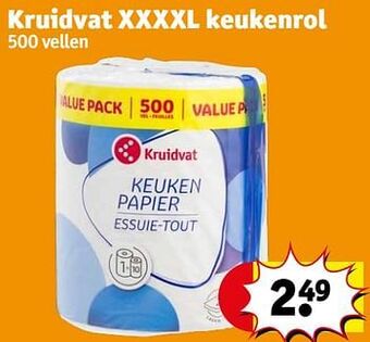 Kruidvat Kruidvat xxxxl keukenrol aanbieding