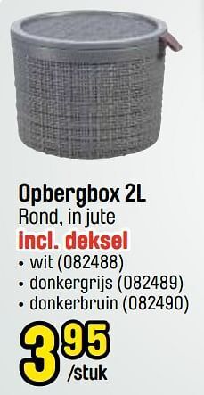 Happyland Opbergbox aanbieding