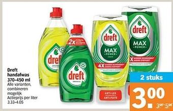 Albert Heijn Dreft handafwas aanbieding