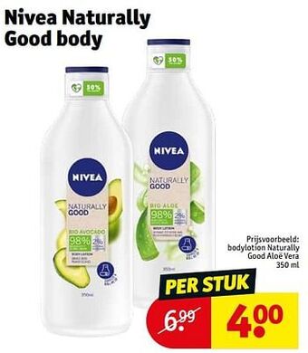 Bodylotion naturally good aloë vera